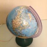 Globe earth light 60/70s vintage
