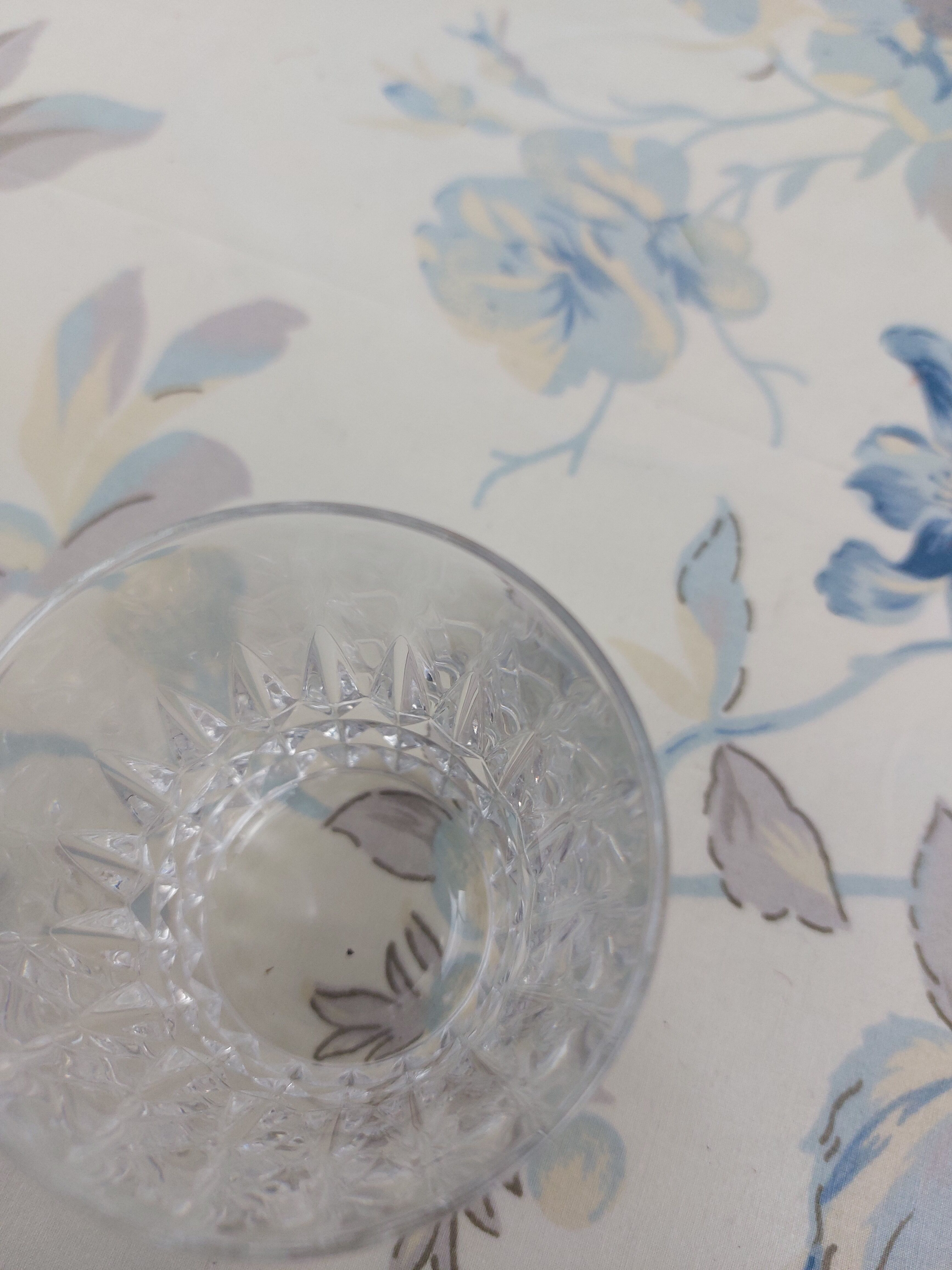 Set de 6 verres en cristal