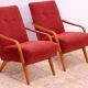 Paire de fauteuils vintage de Jaroslav Šmídek pour Cesky nabytek, 1960