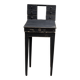 Small black antique graduated desk (renovated)