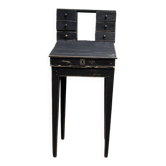 Bureau à gradin ancien noir (rénové)