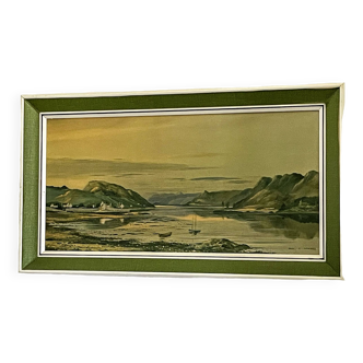 Vintage Loch Karron Scotland Frame by Alan Bengall Charlton