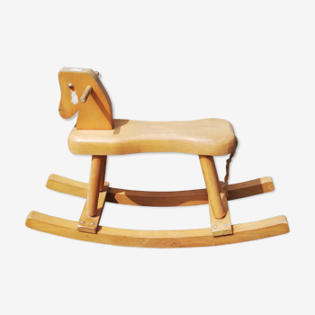 Cheval de bois vintage