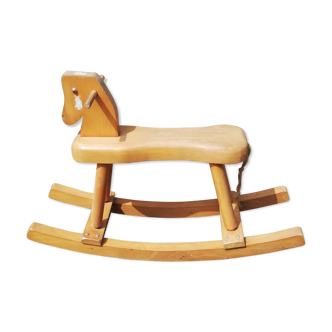 Vintage wooden horse