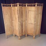 Vintage bamboo screen
