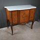 Commode sauteuse en marqueterie, style Transition Louis XV - Louis XVI – milieu XXe