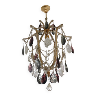 Murano tassel chandelier