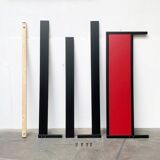 Double bed postmodern German vintage profile system by Elmar Flötotto for Flötotto.