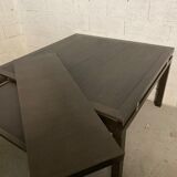 Square dining table Roset wenge line 130/130cm