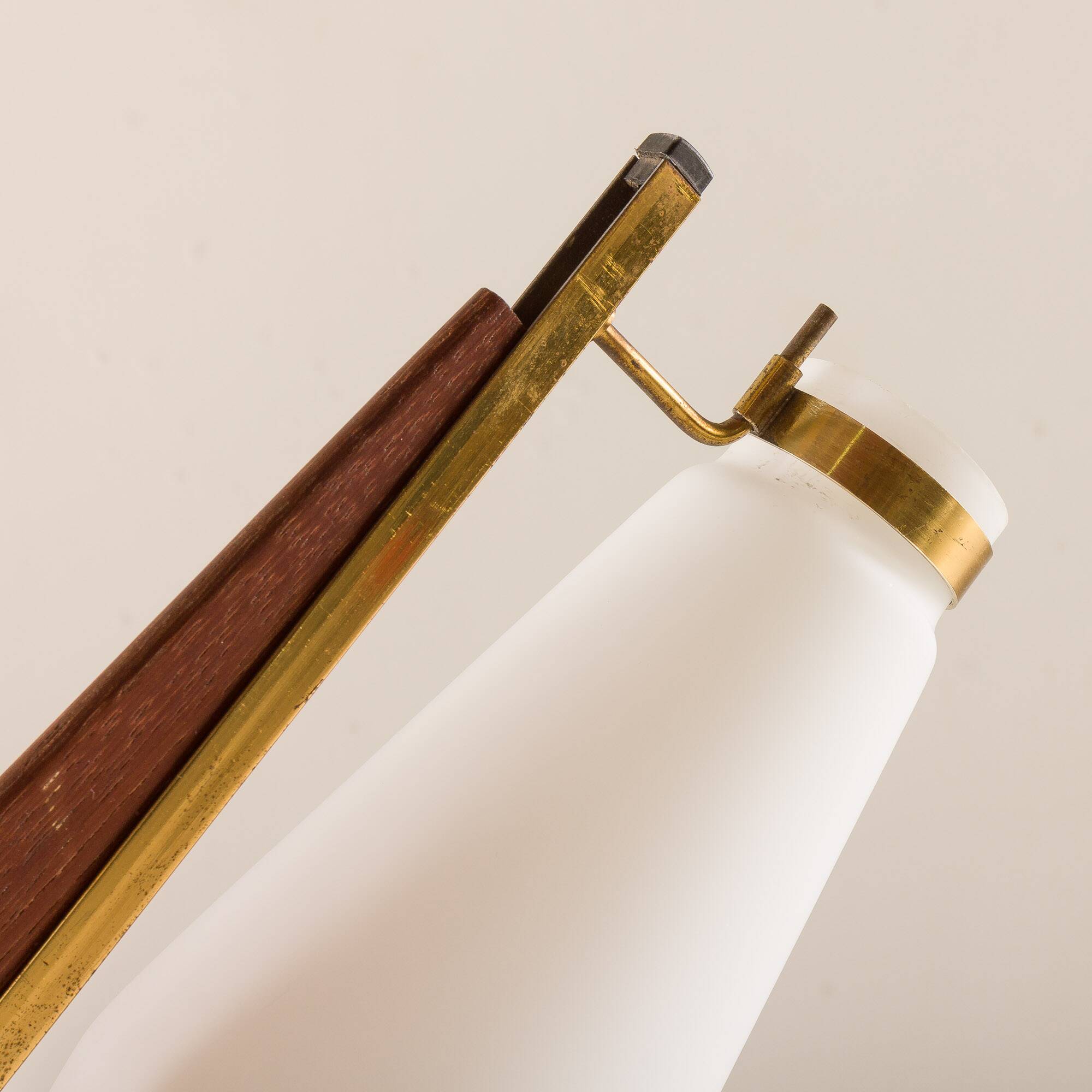 Italian mid century chandelier atr. to Stilux Milano, 1950s