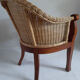 Rattan armchair