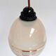 Beige with gold colored ceiling lamp, 1960s
