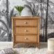 Commode vintage en rotin