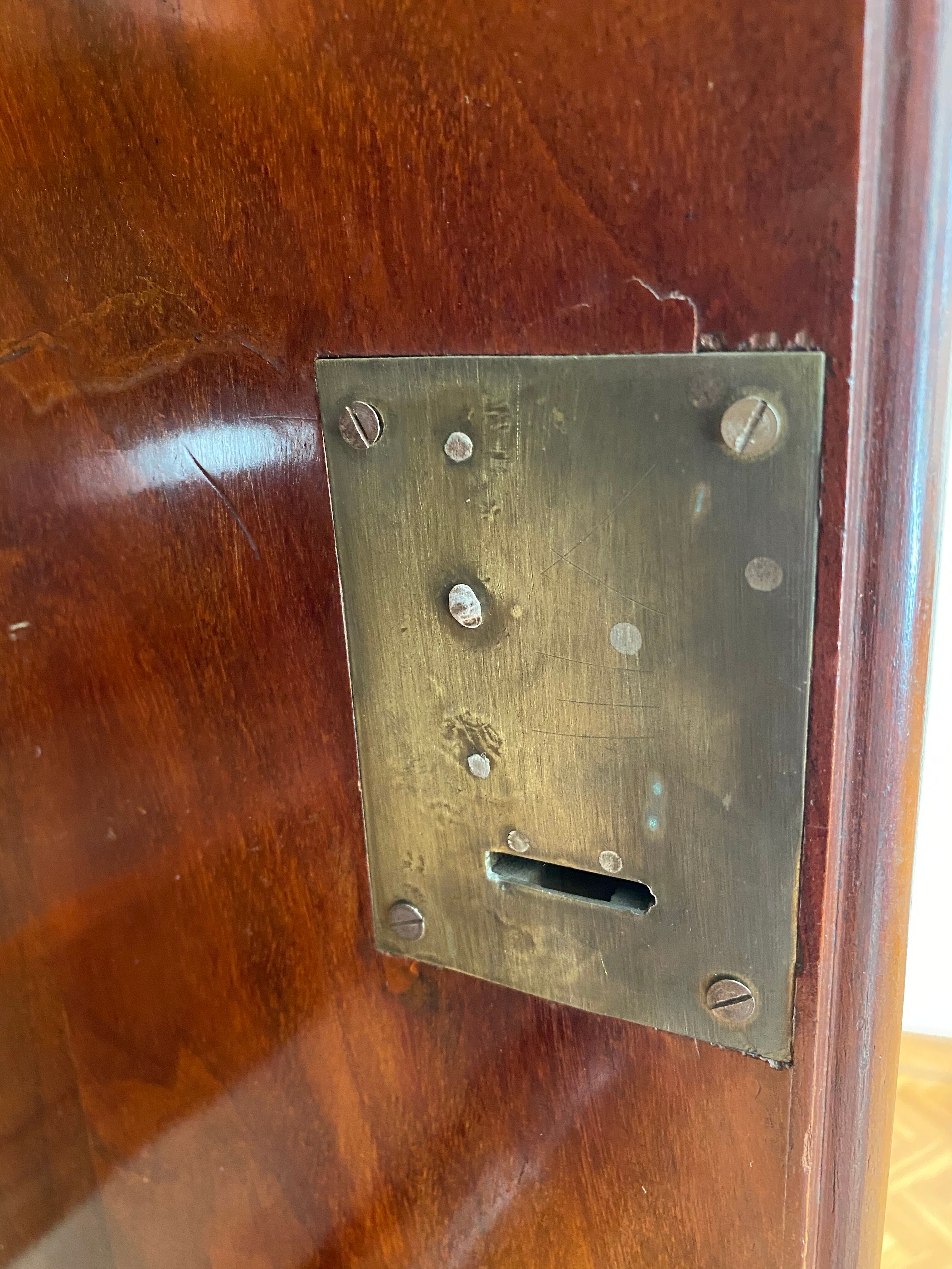 Mahogany wardrobe 19th Charles X