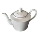 White porcelain teapot from Limoges 1 L