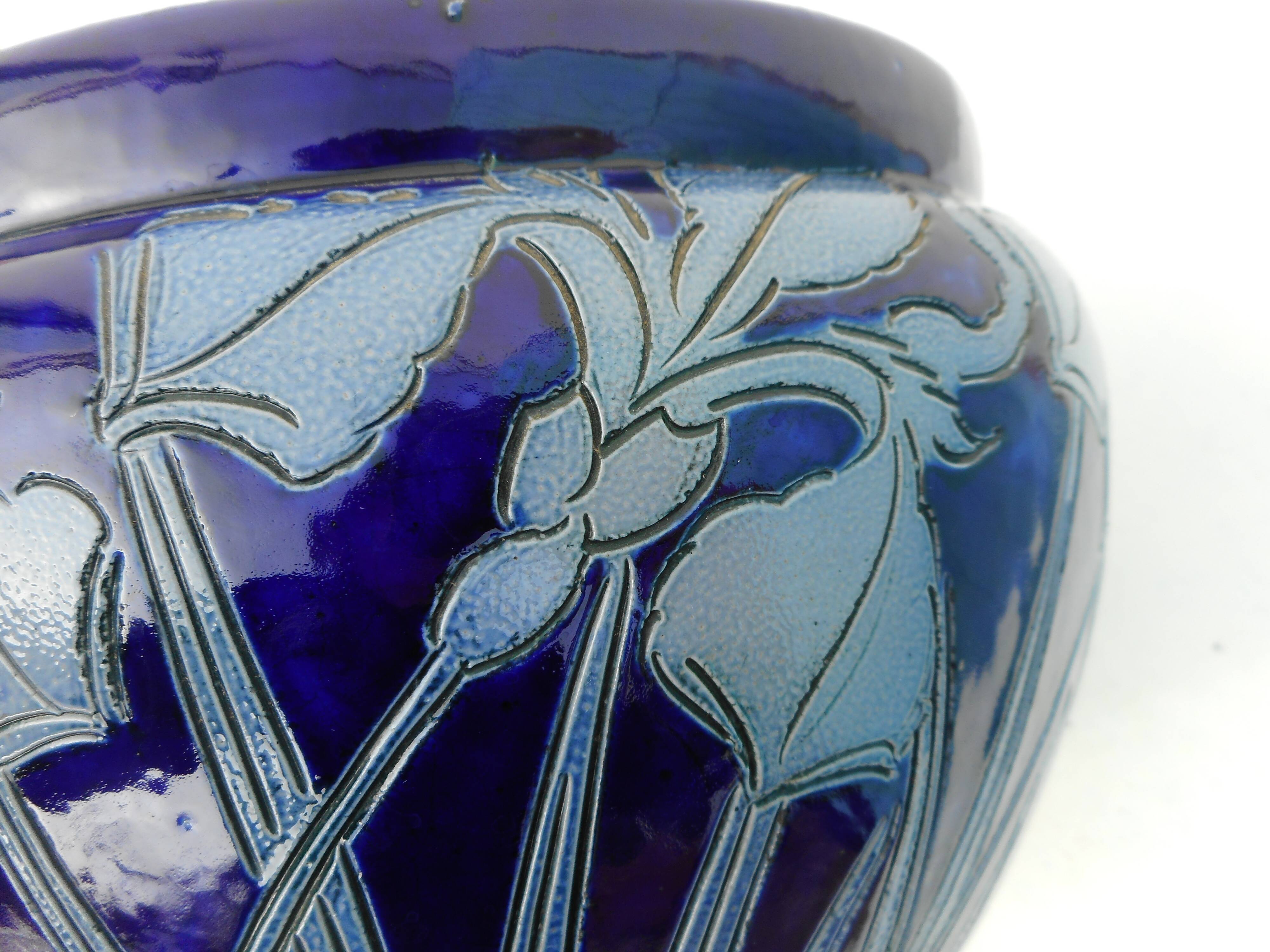 Alsatian ceramic pot cover