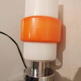 Vintage orange opaline lamp