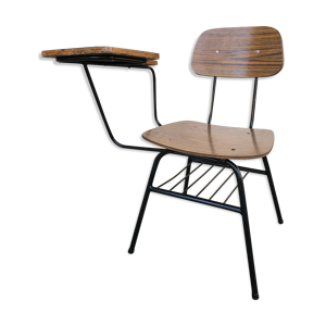 Chaise de conférence avec écritoire