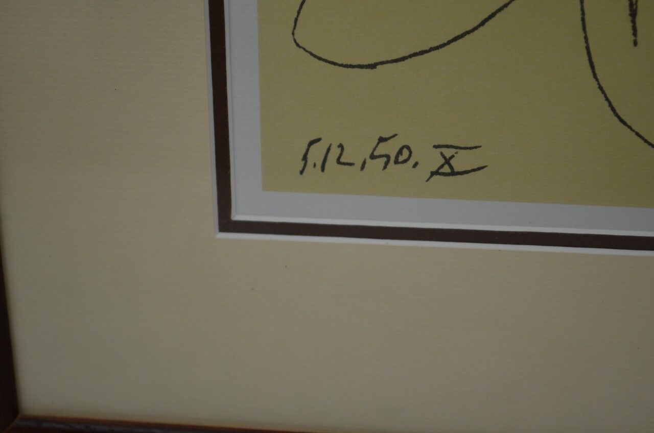 Picasso "woman with a dove"