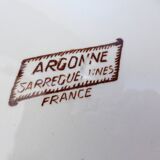 4 dessert plates from Sarreguemines, Argonne model 210712