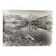 Photo argentique Bernard Darot XXe Lac