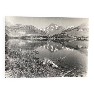 Silver photo Bernard Darot XXth Lake