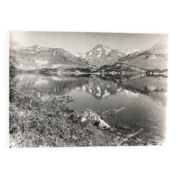 Silver photo Bernard Darot XXth Lake