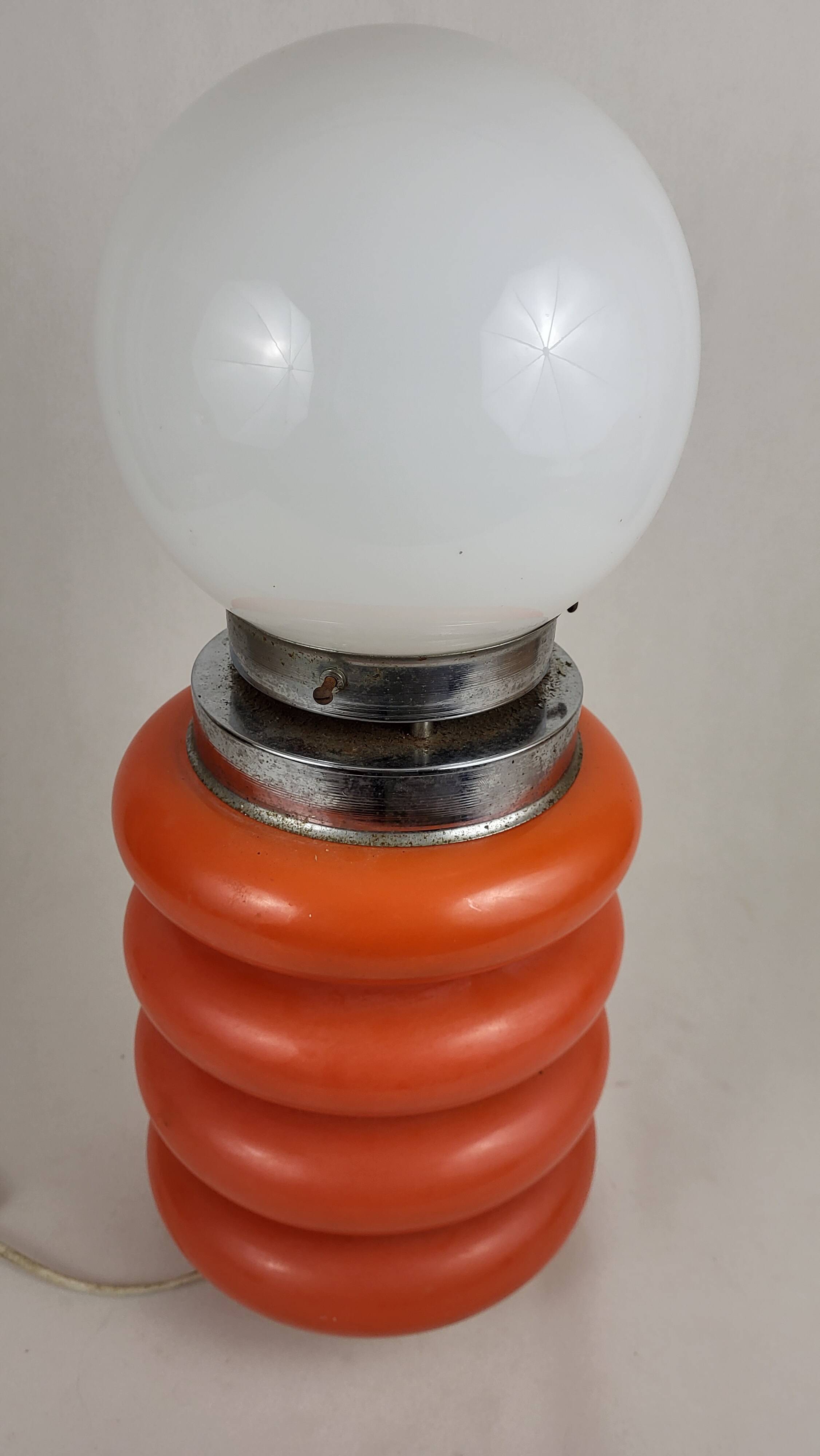 Space Age Lamp - Mazzega - 1970s