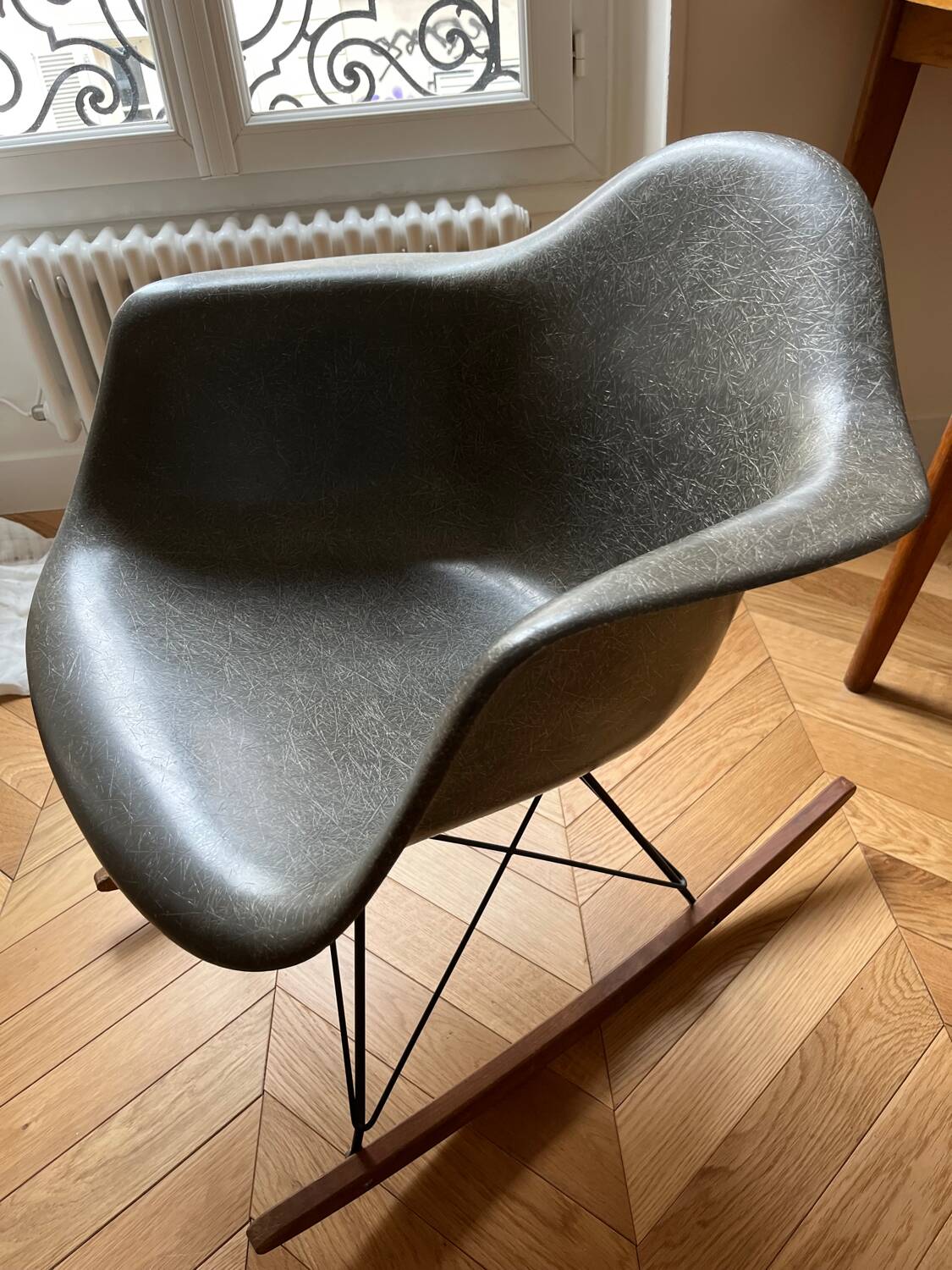 Original Eames Hermann Miller Fiberglass RAR Rocking Chair