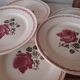 6 assiettes terre de fer Badonviller