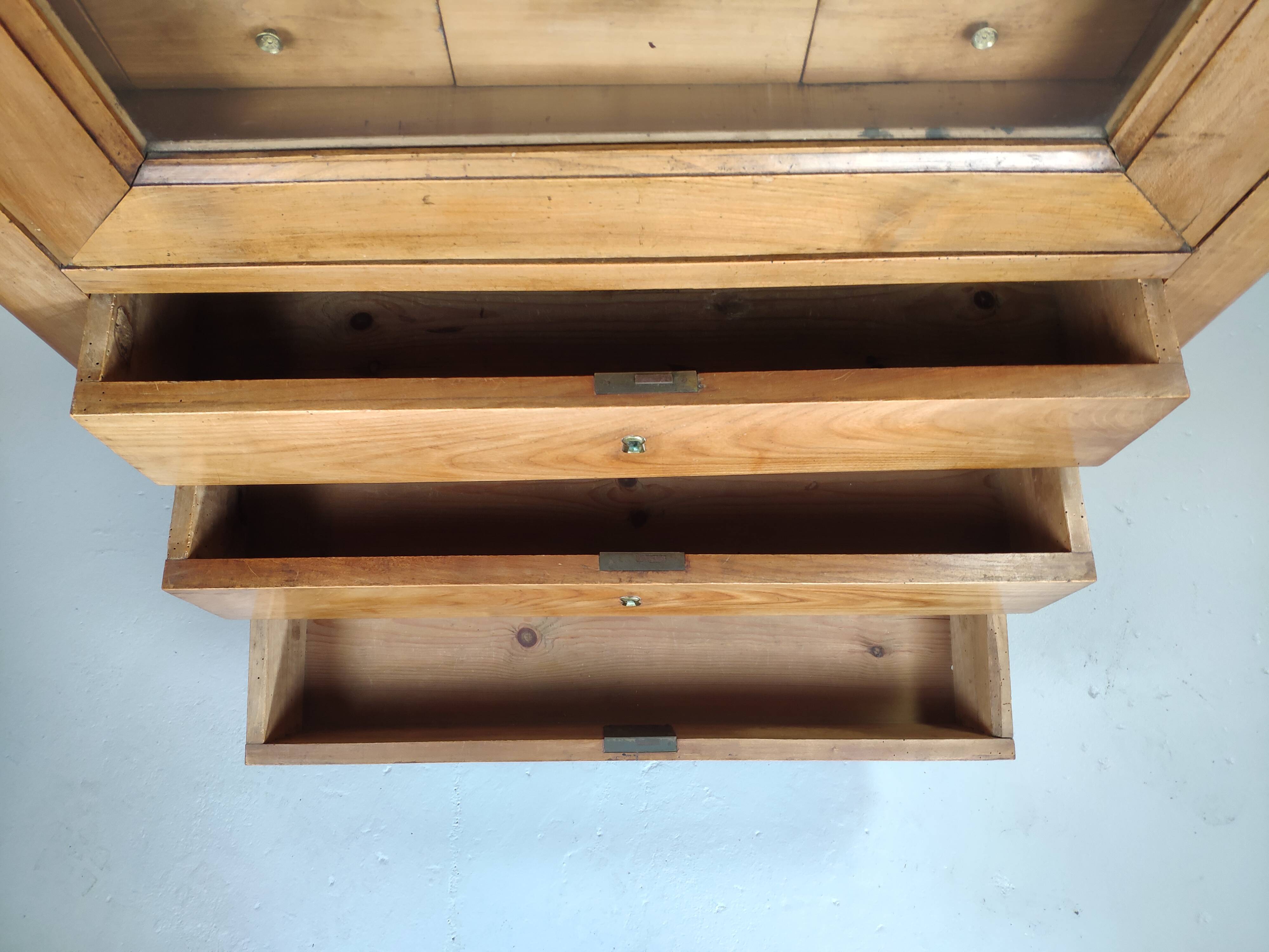 Louis Philippe glazed style secretary