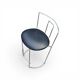 2 x Gaja stool by Kazuhide Takahama for Simon Gavina / black leather