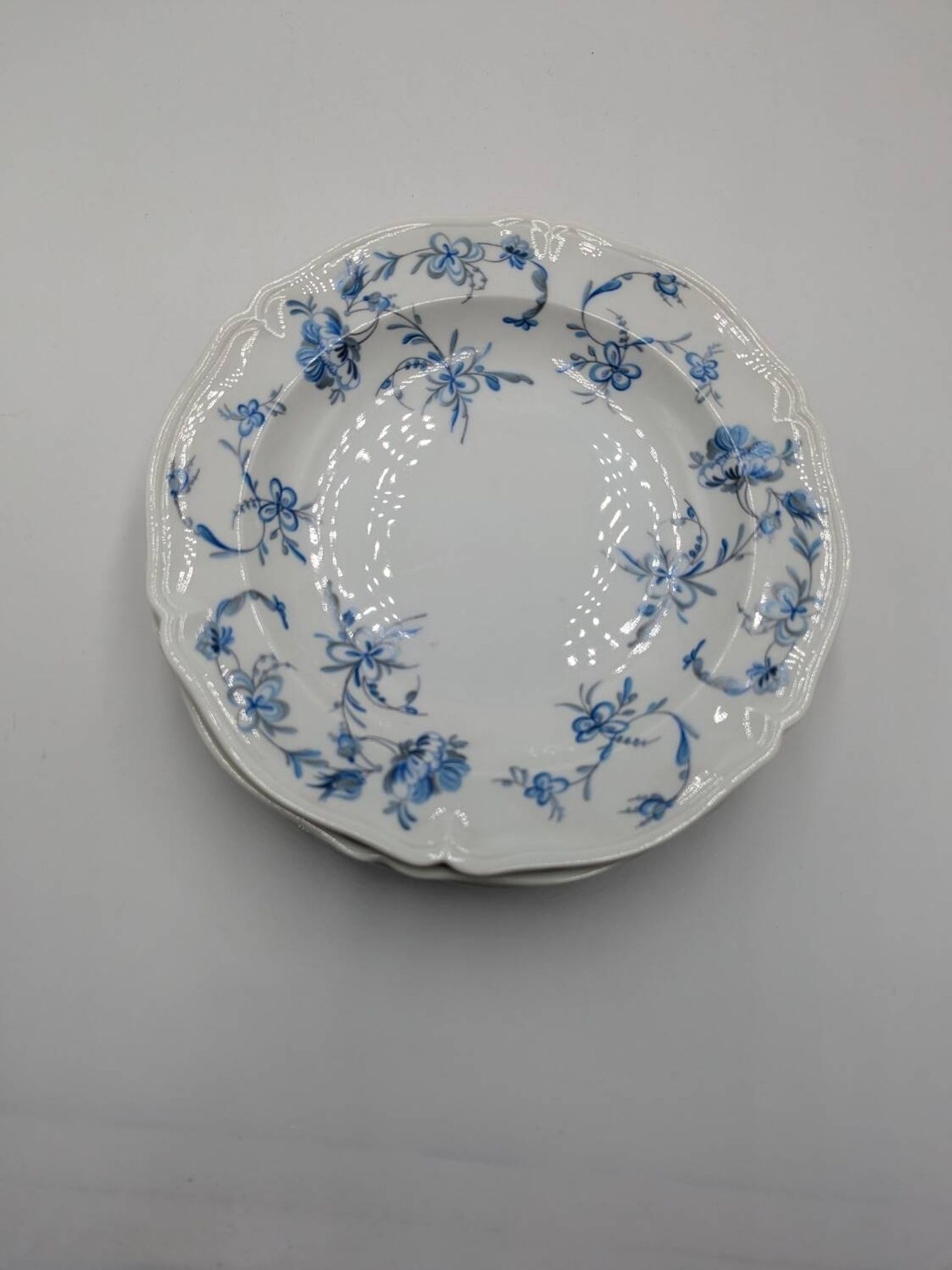 10 soup plates old porcelain royal factory of Limoges