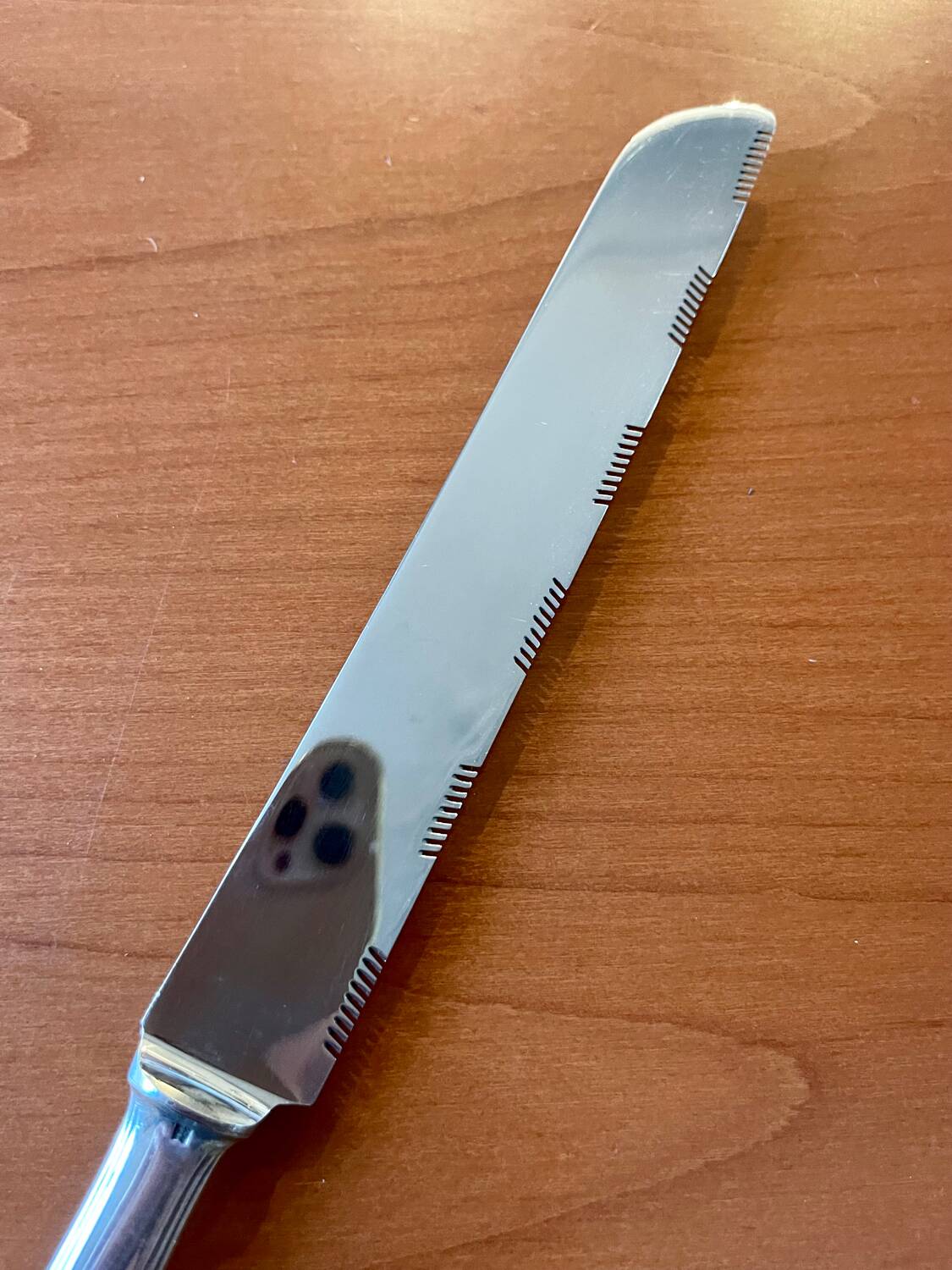 Christofle boreal large bread knife 27.5 cm