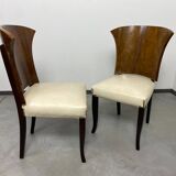 French Art Deco dining chairs