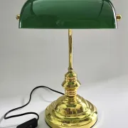 Lampe de banquier du XXe siècle