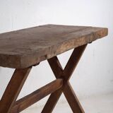 Antique rustic solid wood table (c.1900)