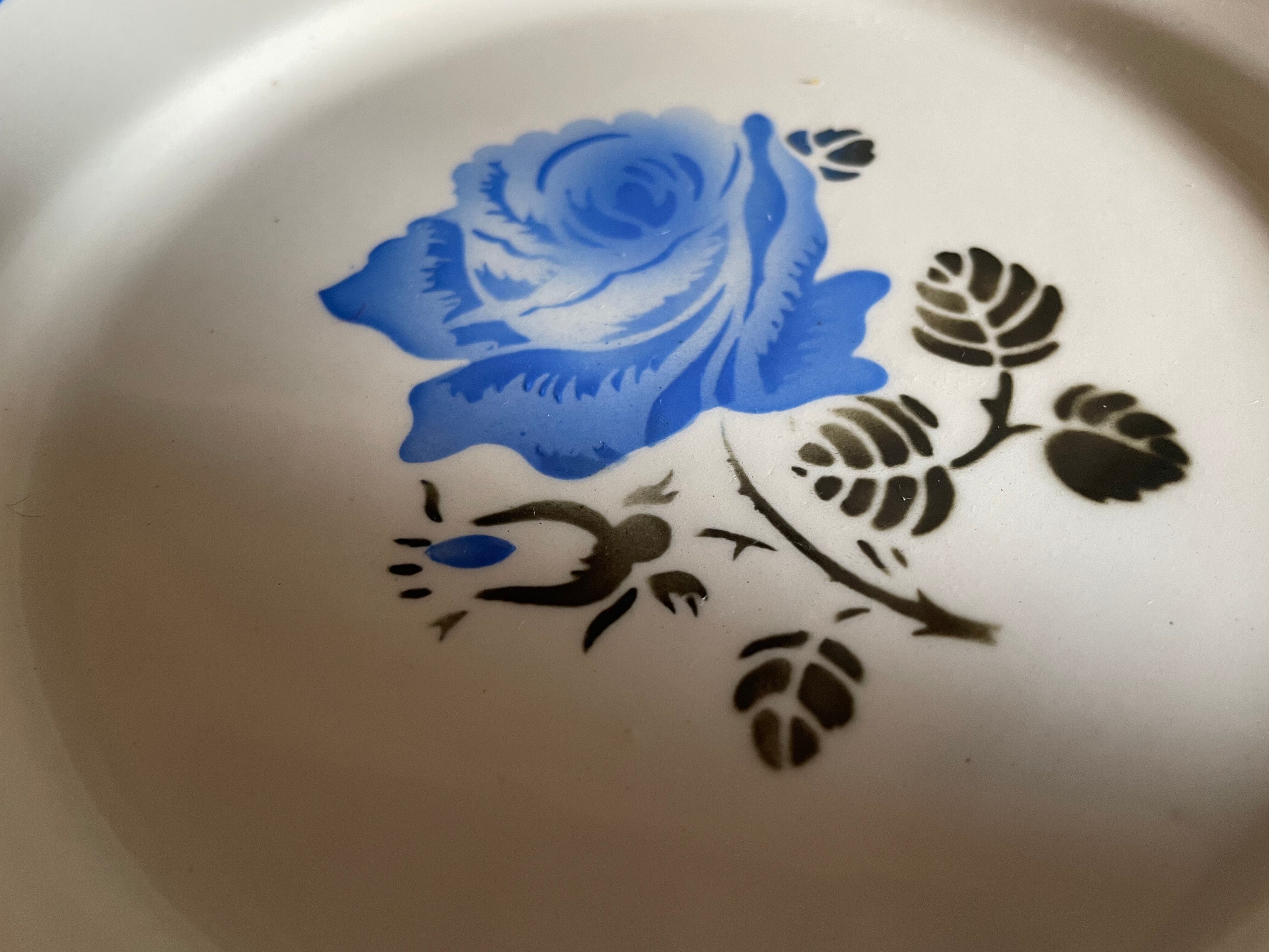 6 Badonviller "Germaine" dessert plates