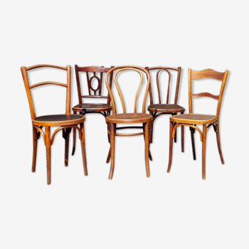 5 chairs bistro Baumann and Horgen years 20/30