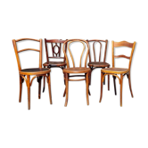 5 chairs bistro Baumann and Horgen years 20/30