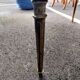 Table basse bois doré plateau marbre ancien table d'appoint