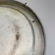Large modernist art deco metal plafoniere ceiling flushmount light, france