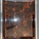 Lucite tortoiseshell and silver metal style