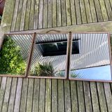 Miroir triptyque de barbier
