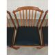 4 Scandinavian teak chairs with bars, 60s
