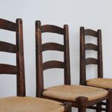 3 mulched chairs Georges Robert