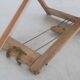 Chaise pliante vintage Hyllinge Mobler