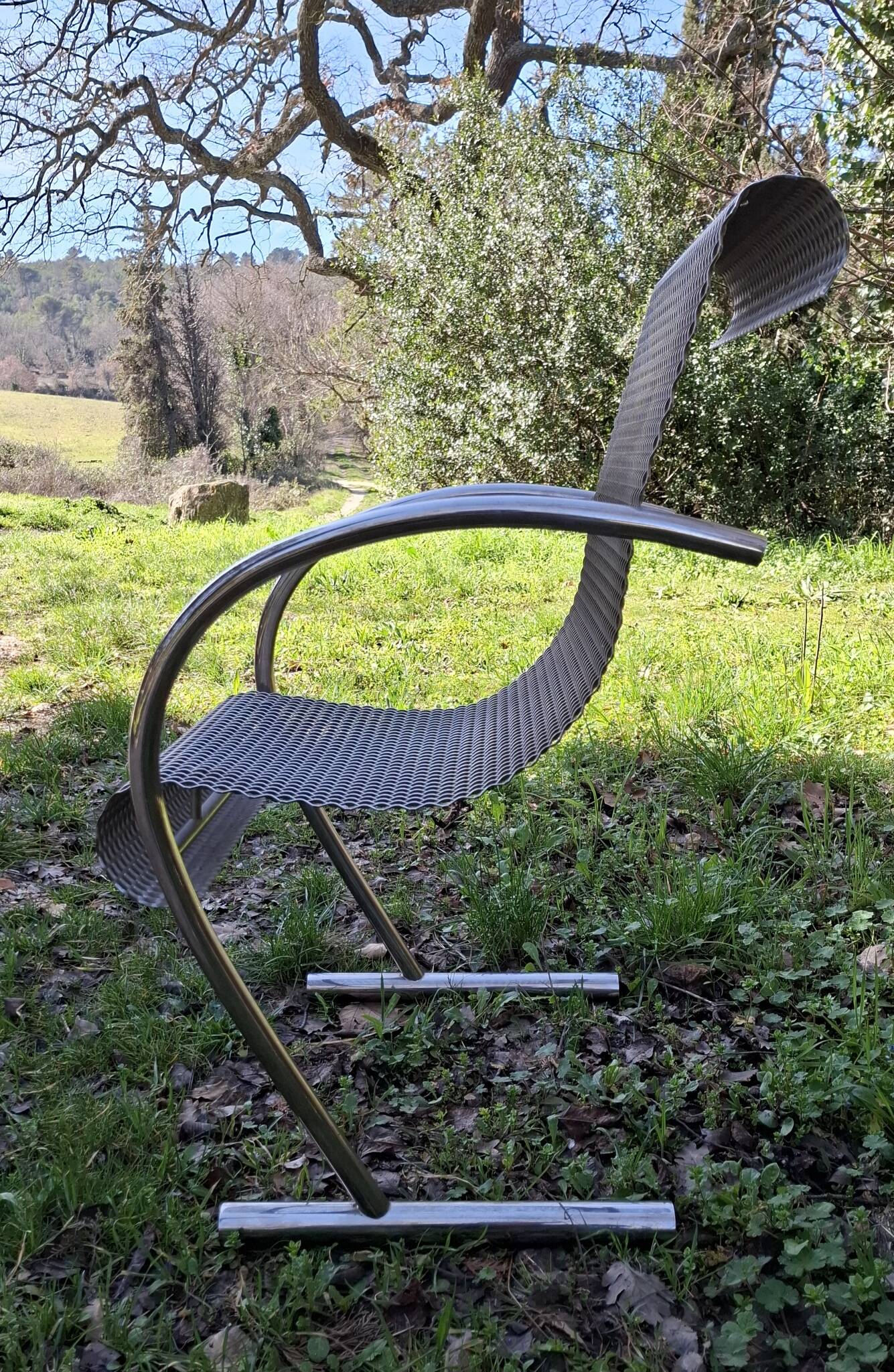 Paire de fauteuils “Sing Sing Sing” – Shiro Kuramata – XO – 1985