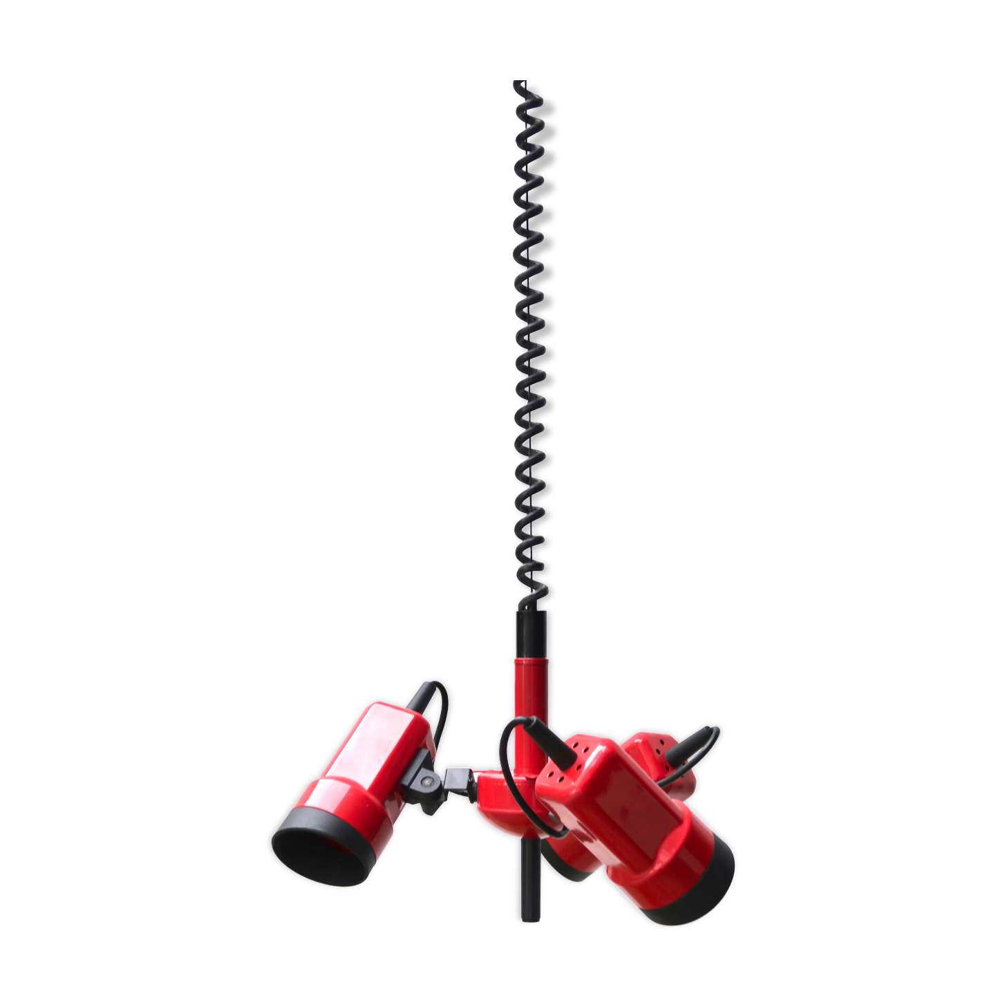 Suspension rises and falls red 3 spots, 80s