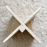 Travertine coffee table